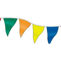 105' Stock Poly Pennants w/ 48 Per String